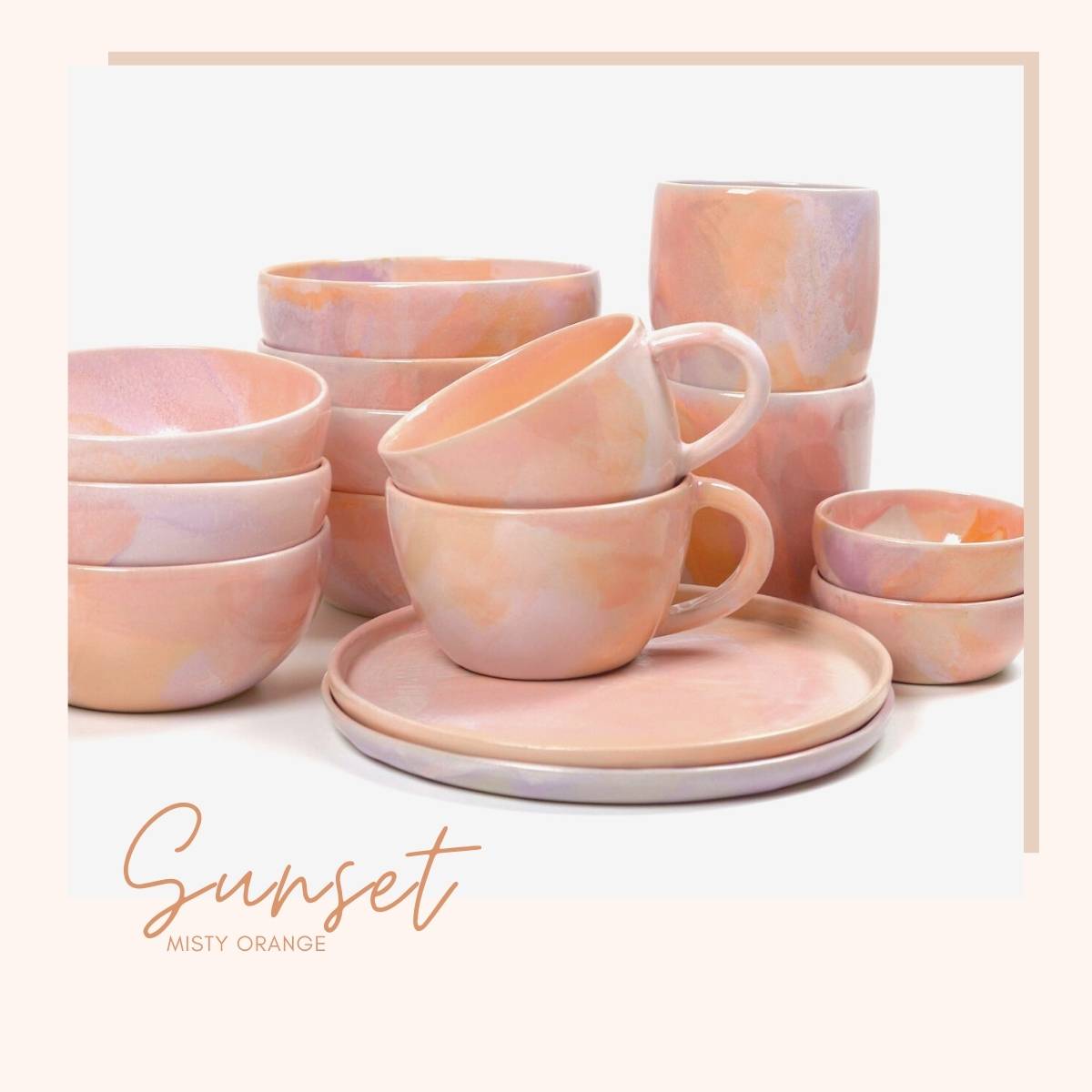 Sunset handmade ceramic_6