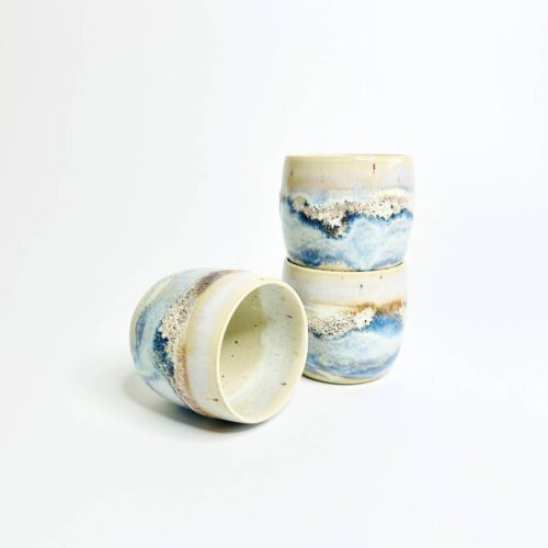 Espresso kopper i keramik<br> Beach</br>