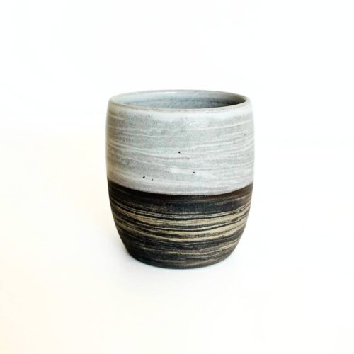Keramik krus<br> Sandstorm - Blank hvid 1<br/>