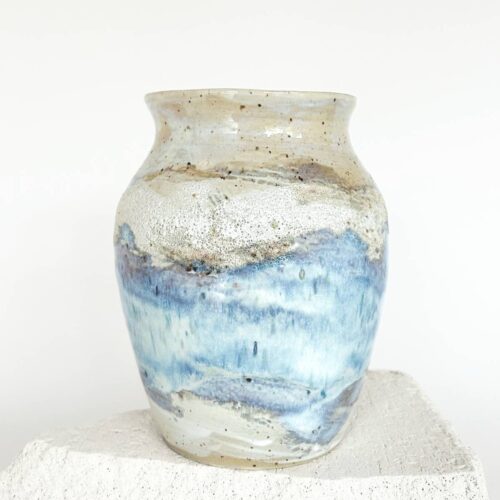 Keramik Vase<br> Beach no. 40</br>