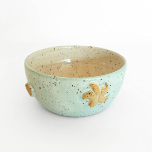 Keramik morgenmadsskål<br> Seashell Gelato pistacchio<br/>