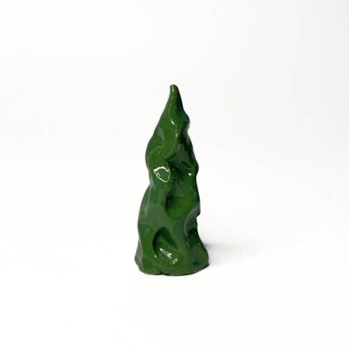 Keramik juletræ<br> no. 5 glossy pinegreen<br/>