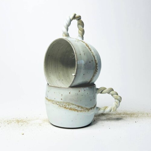 Keramik kopper m/snoet hank<br> Coastal Calm</br>