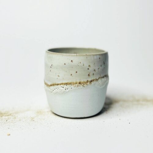Håndlavet keramik krus Latte<br> Coastal Calm</br>