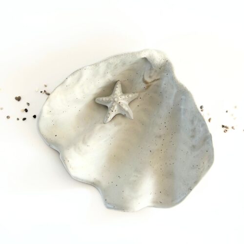 Keramik Muslinge fad no. 03<br> Beach</br>